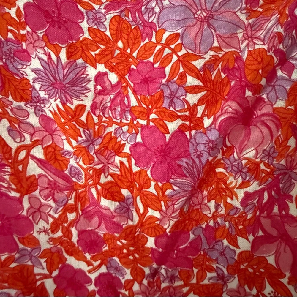 Tuckernuck Pink Floral Dress L - Picture 5 of 10
